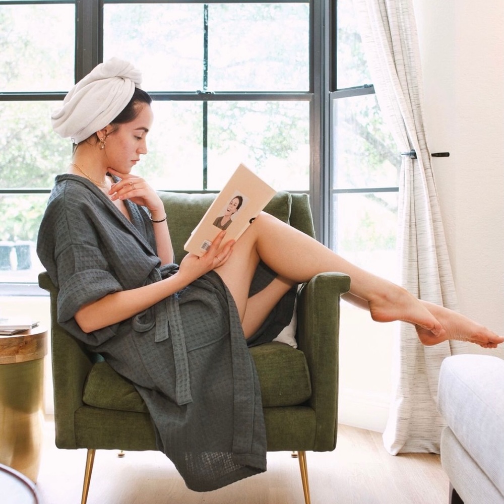 Waffle Towel Bathrobe